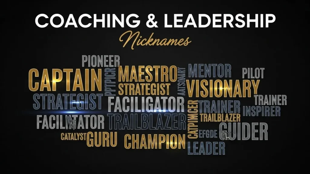 Coaching & Leadership Nicknames