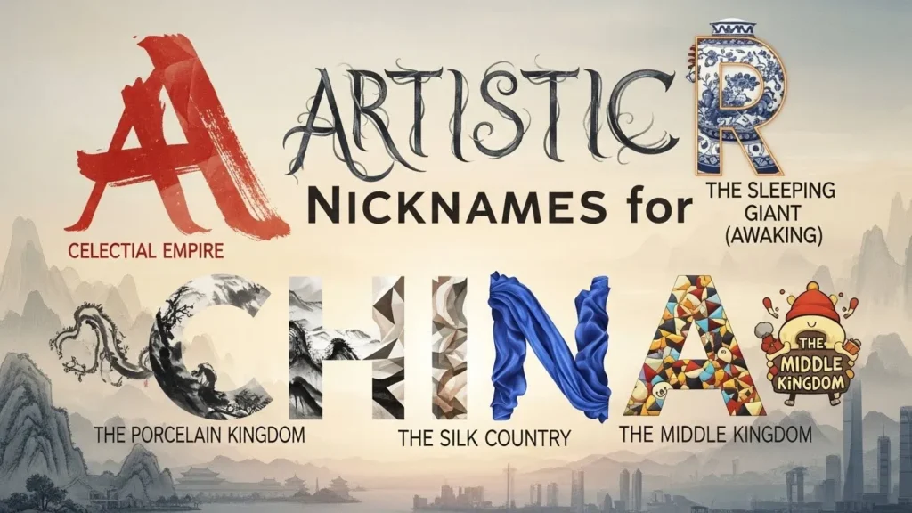  Artistic Nicknames for China