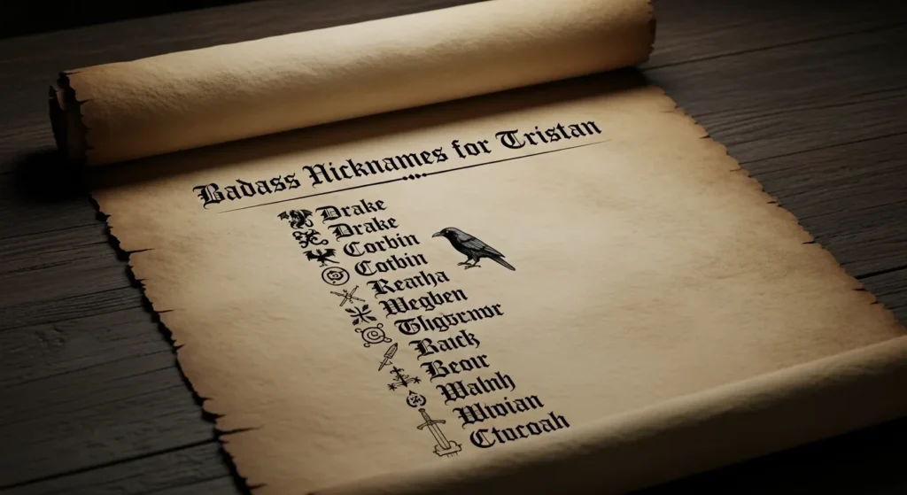 Badass Nicknames for Tristan