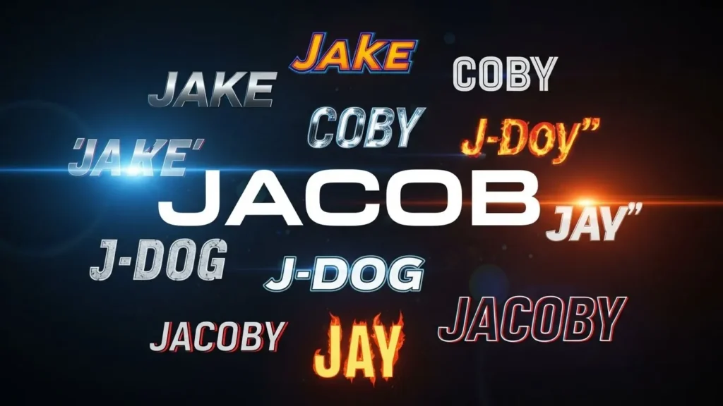 Cool Nicknames for Jacob