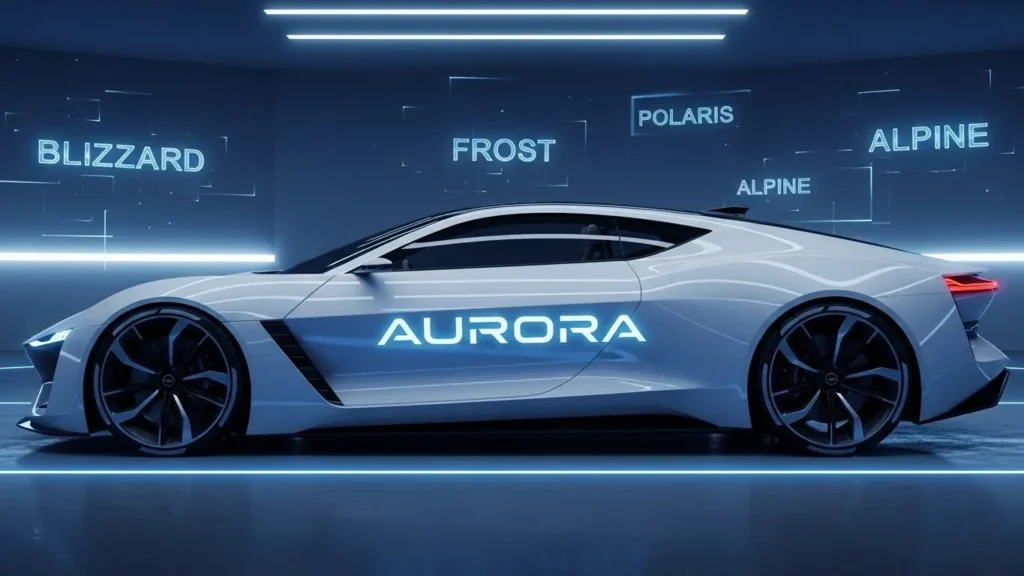 Cool White Car Names