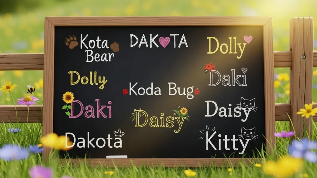 Cute Nicknames for Dakota 