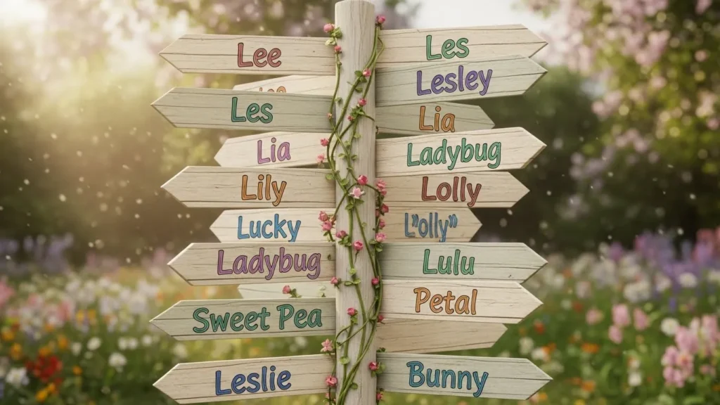 Cute Nicknames for Leslie 