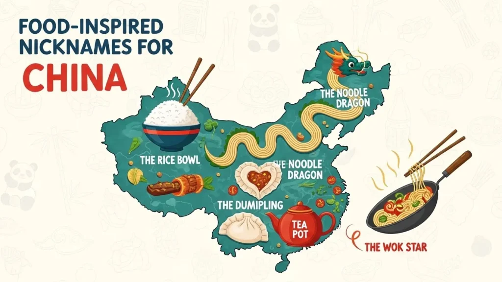  Food-Inspired Nicknames for China