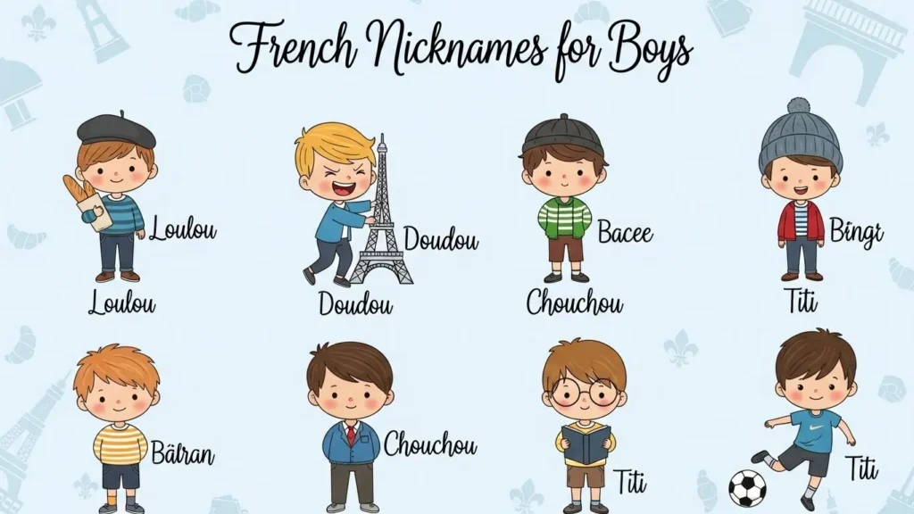  French Nicknames for Boys