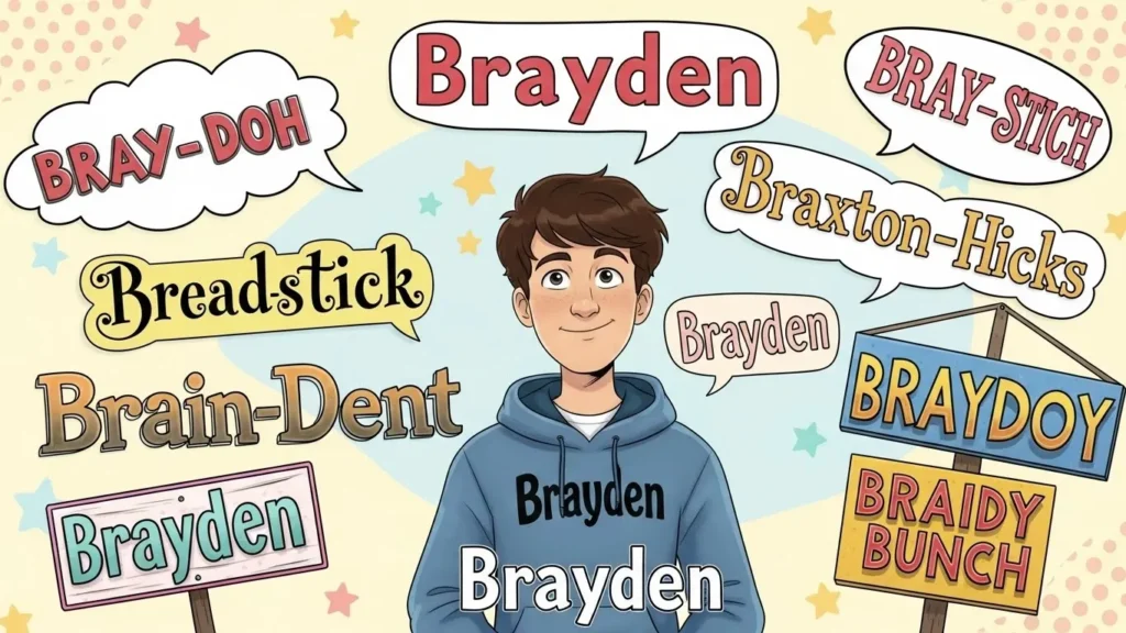 Funny Nicknames for Brayden 