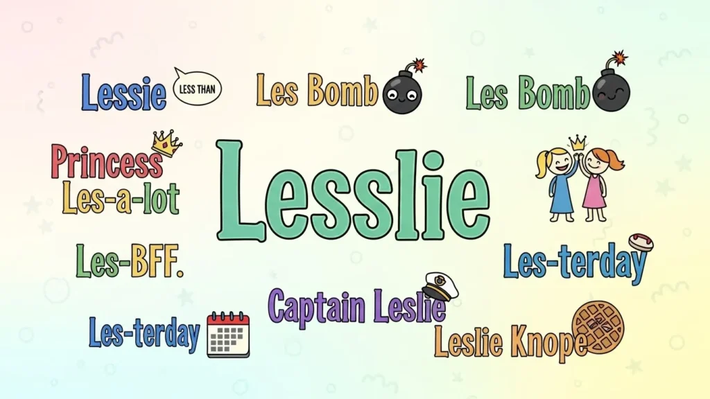 Funny Nicknames for Leslie