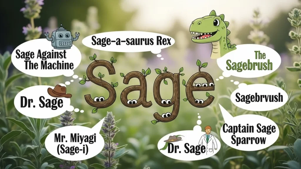 Funny Nicknames for Sage