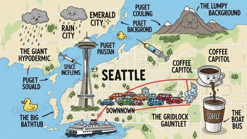  Funny Nicknames for Seattle