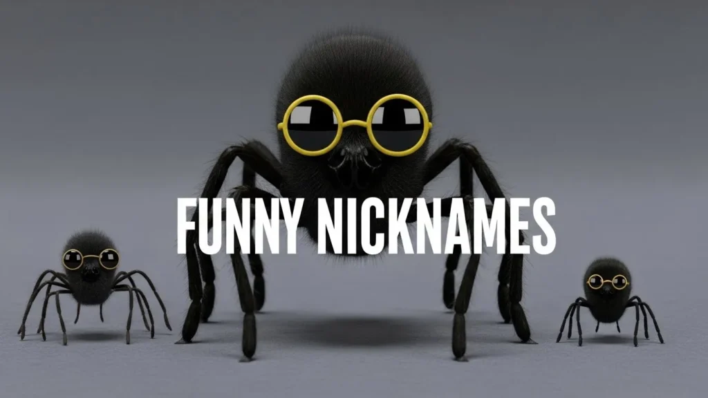 Funny Spider Nicknames