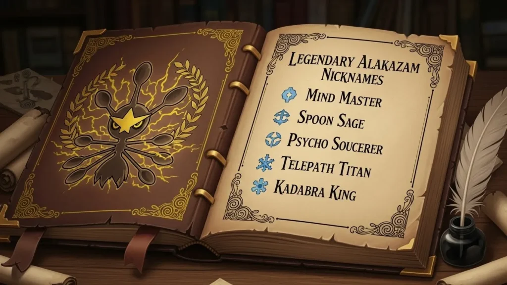 Legendary Alakazam Nicknames