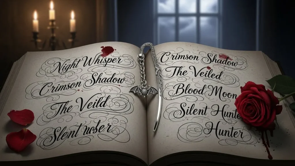 Mysterious Vampire Nicknames