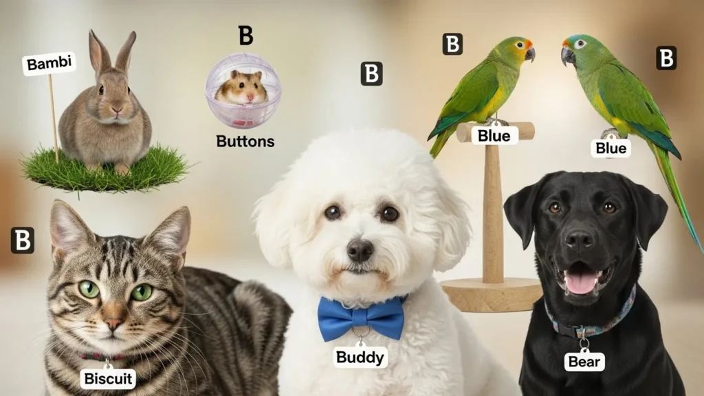 Pet Nicknames That Start With B