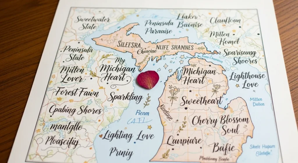 Romantic Nicknames for Michigan