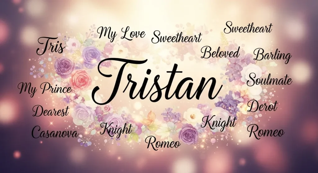 Romantic Nicknames for Tristan