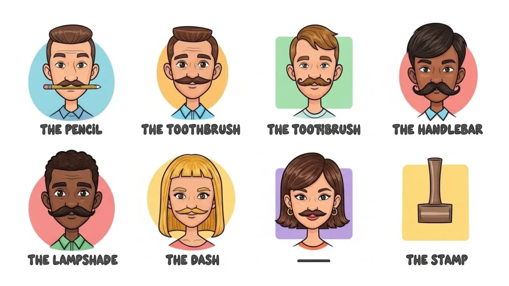 Short Mustache Nicknames 