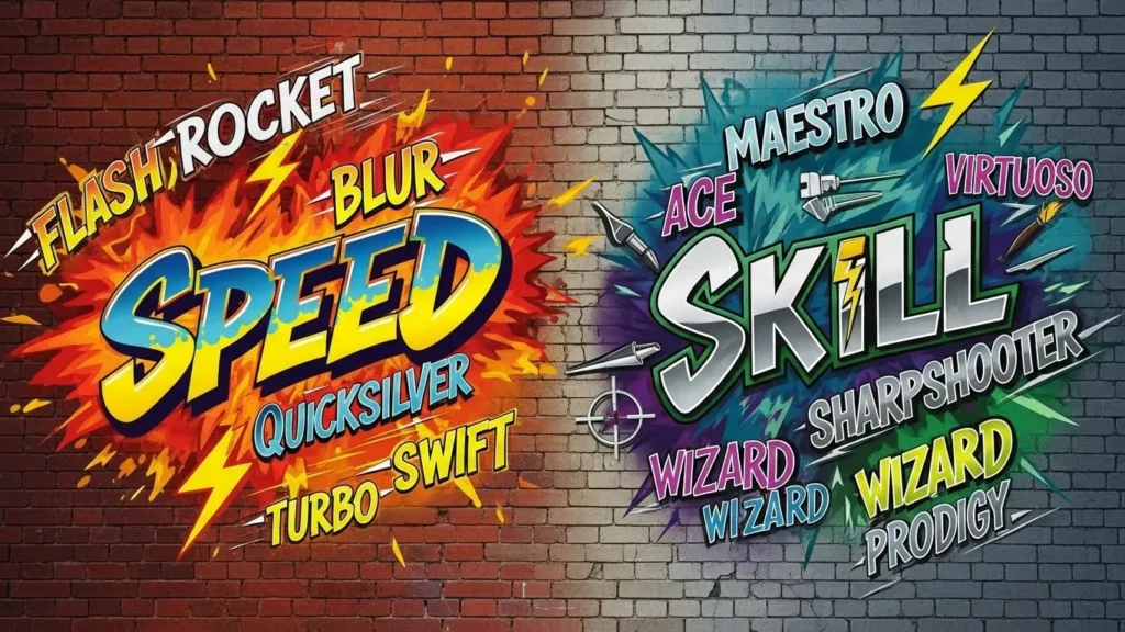 Speed & Skill Nicknames