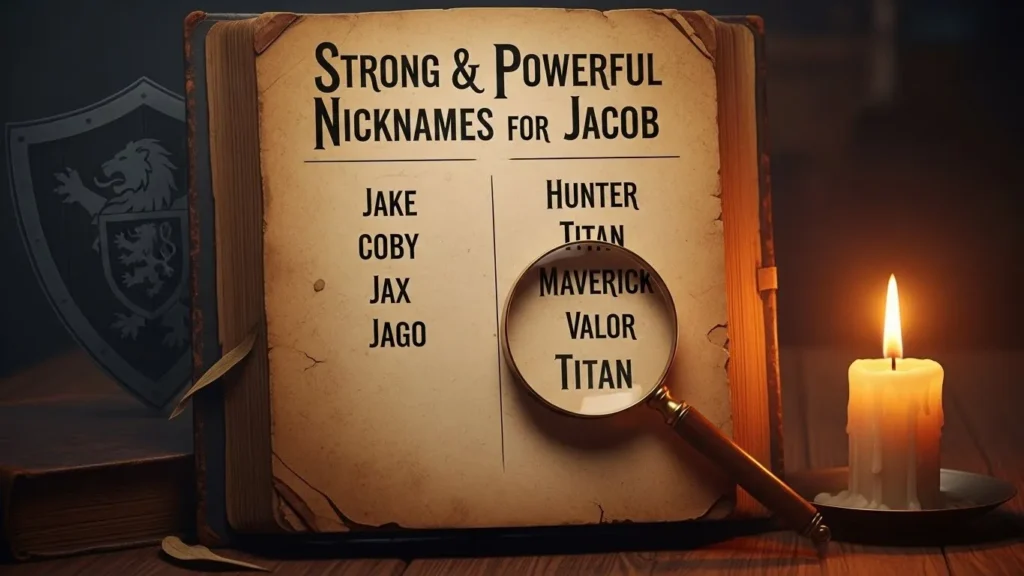 Strong & Powerful Nicknames for Jacob