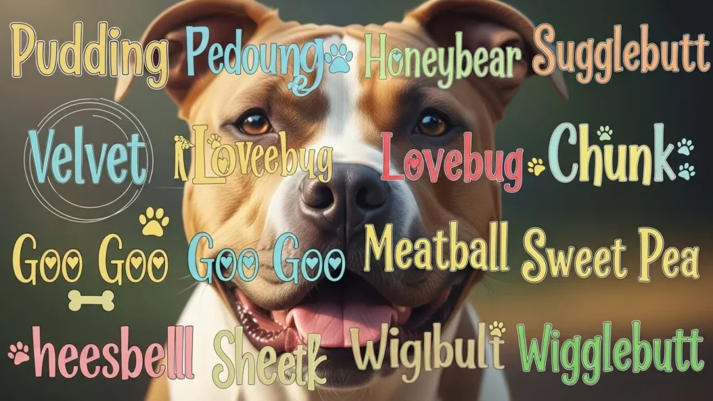 Sweet & Loving Pitbull Nicknames 