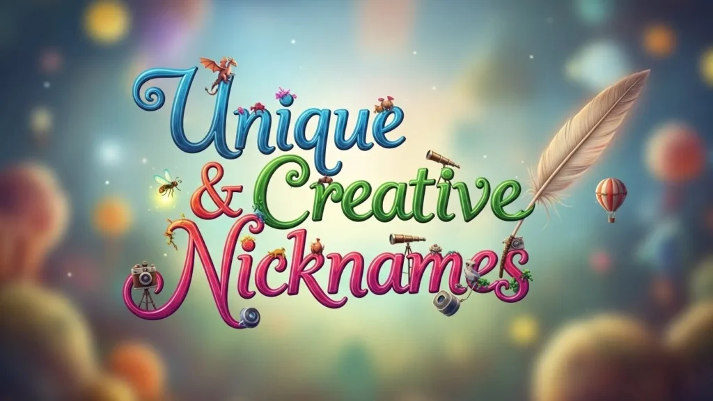 Unique & Creative Nicknames