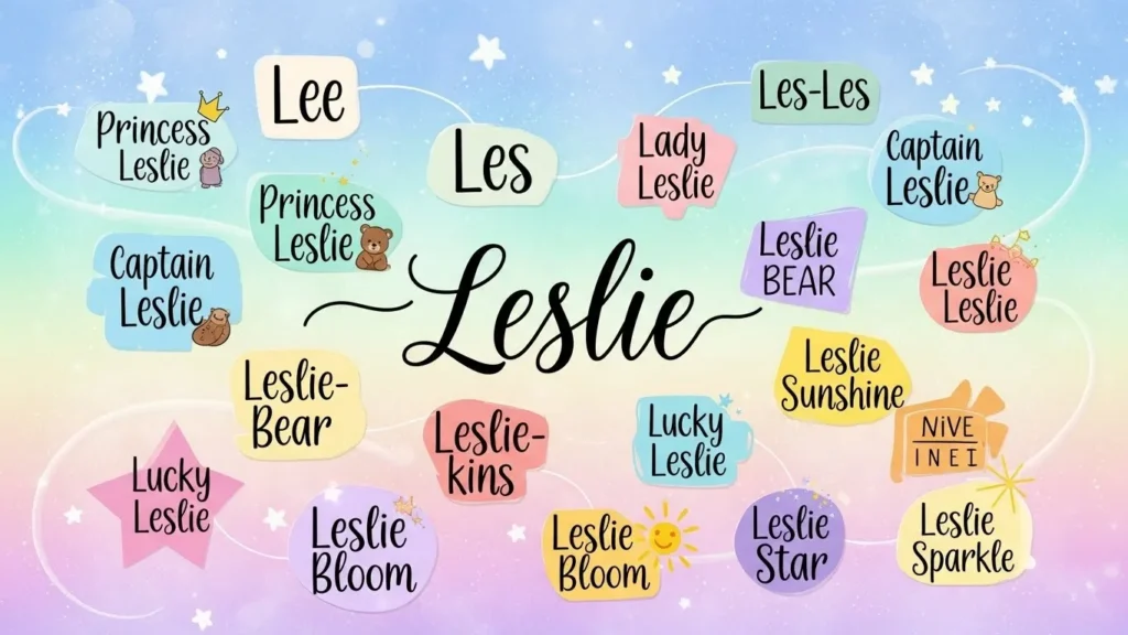 Unique Nicknames for Leslie 🌟