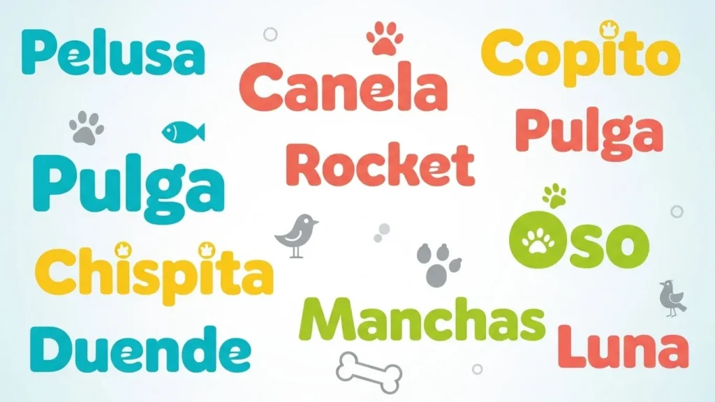 🎉 Playful & Modern Pet Names in Spanish