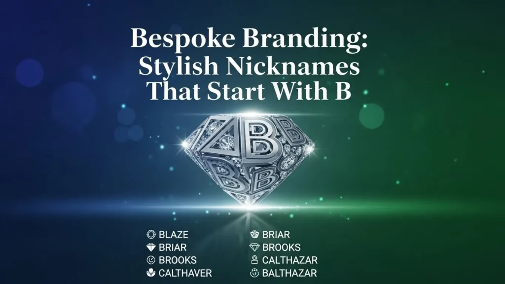 💎 Stylish Nicknames That Start With B