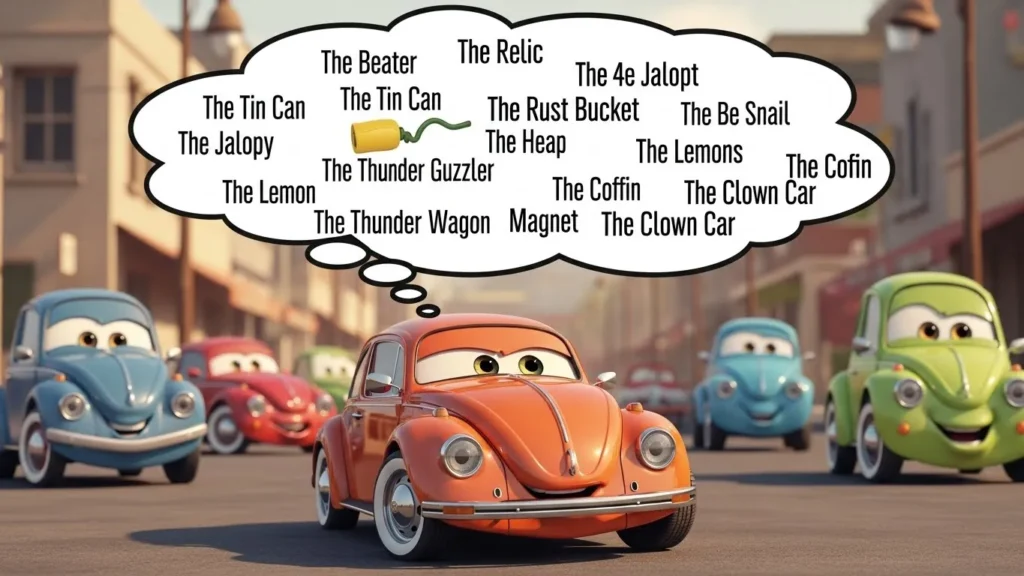 😂 Funny Nicknames for Cars