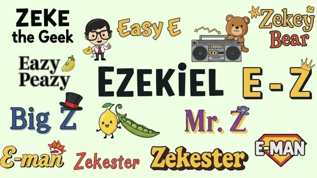 😂 Funny Nicknames for Ezekiel