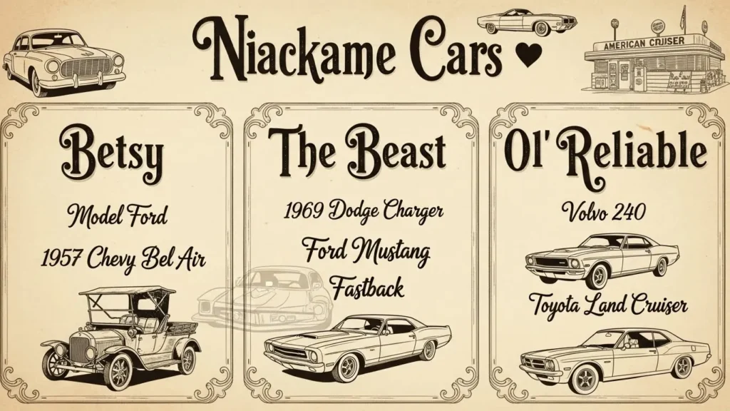 🤍 Classic Nicknames for Cars