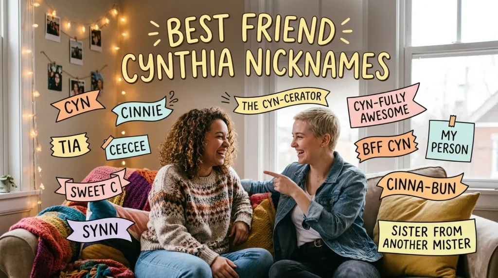 Best Friend Cynthia Nicknames