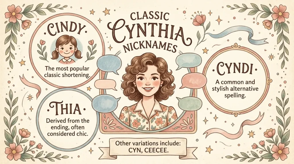 Classic Cynthia Nicknames 
