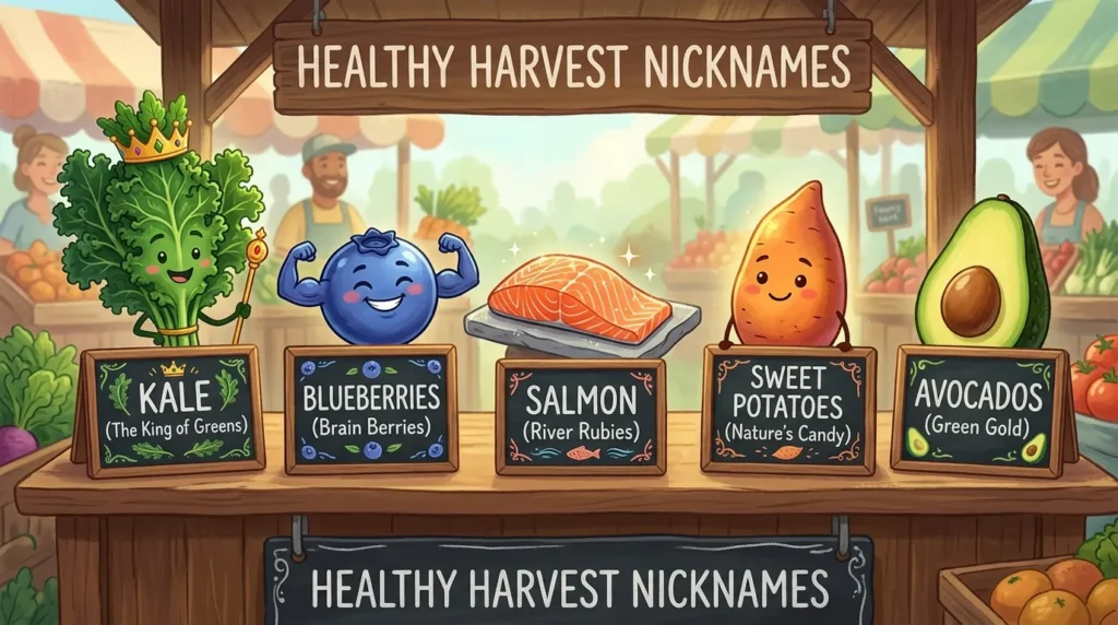 Healthy Food Nicknames