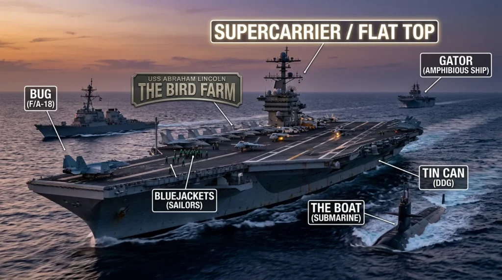 Navy & Sea Military Nicknames