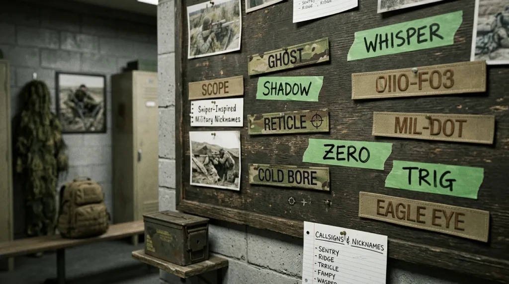 Sniper-Inspired Military Nicknames