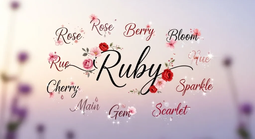  Aesthetic Ruby Nicknames