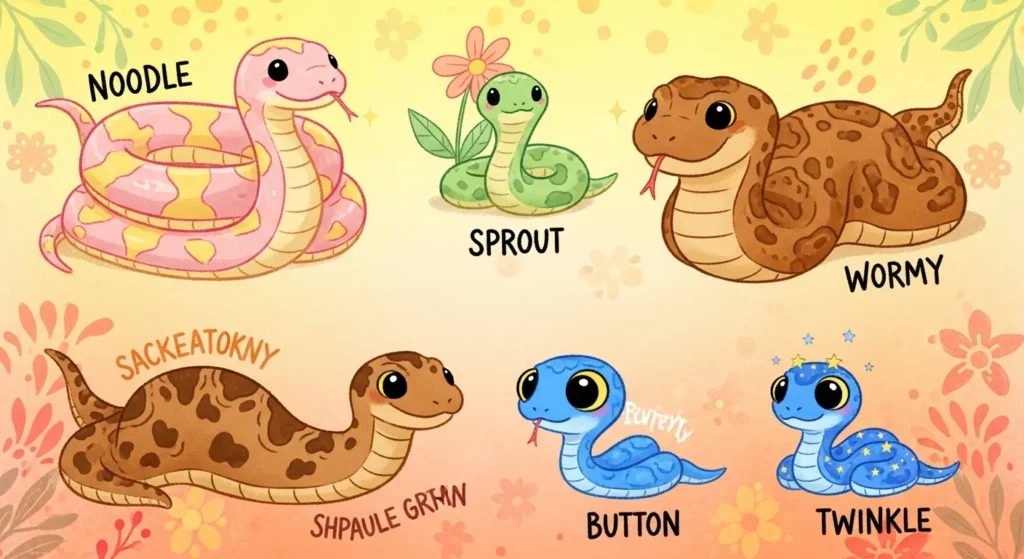 Cute Nicknames for Snakes