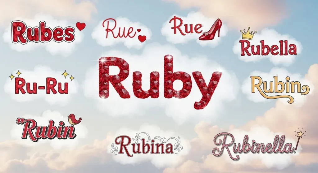  Cute Ruby Nicknames