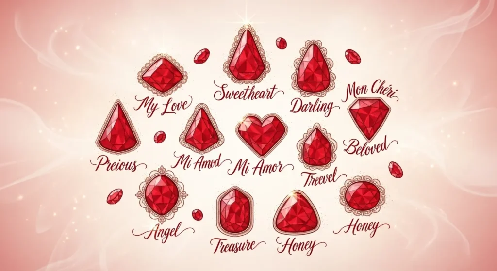 💖 Romantic Ruby Nicknames
