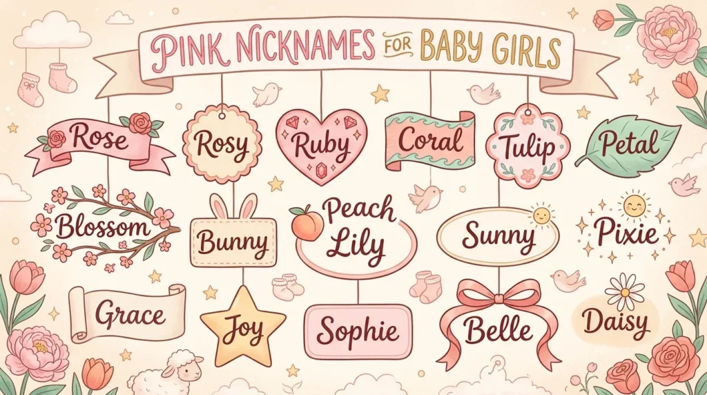 Stylish Pink Nicknames