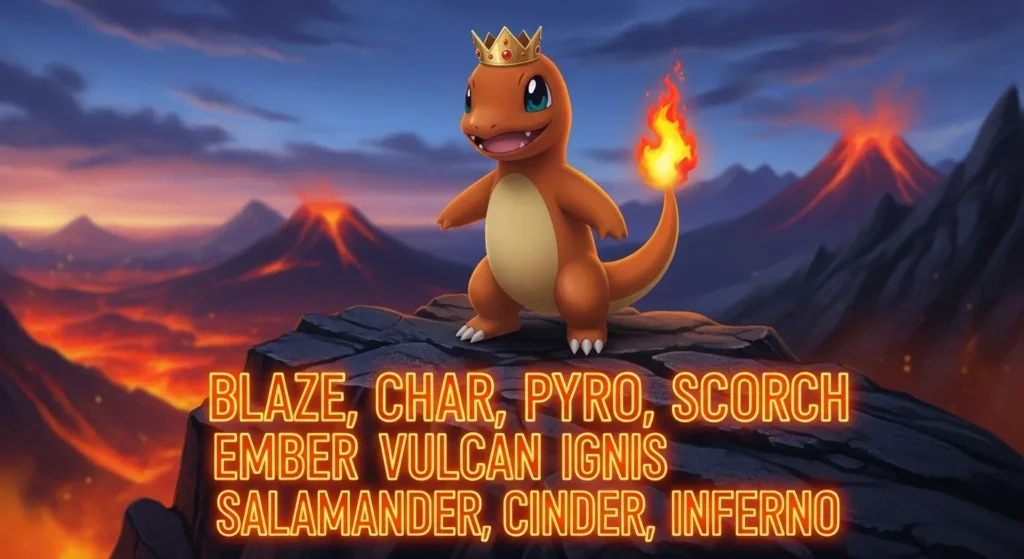 Cool Charmander Nicknames
