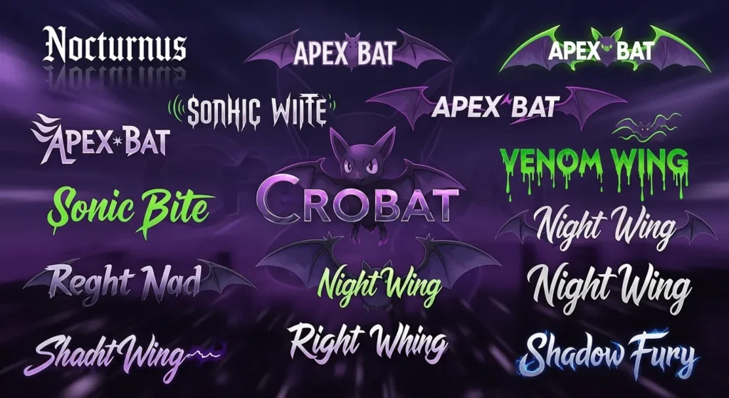 Cool Crobat Nicknames