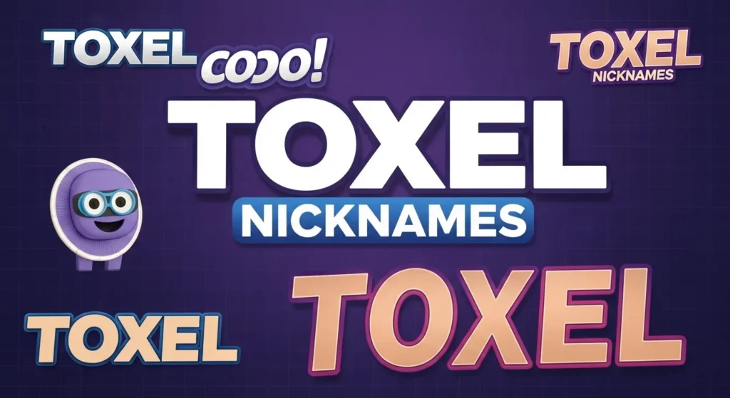 Cool Toxel Nicknames