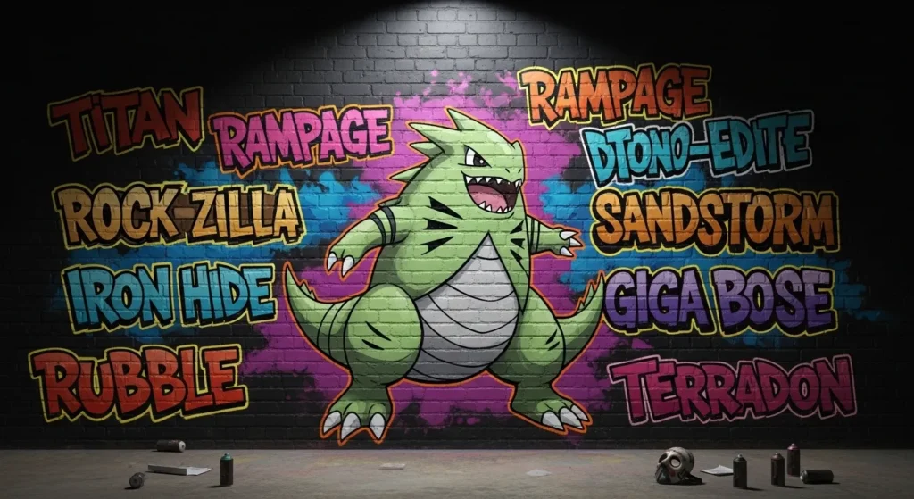 Cool Tyranitar Nicknames