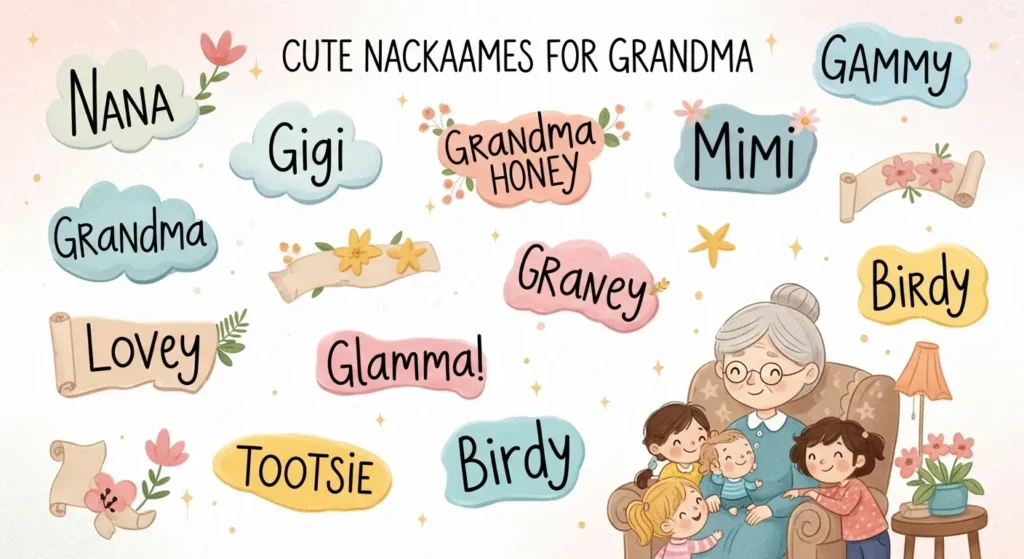 Cute Nicknames for Grandma