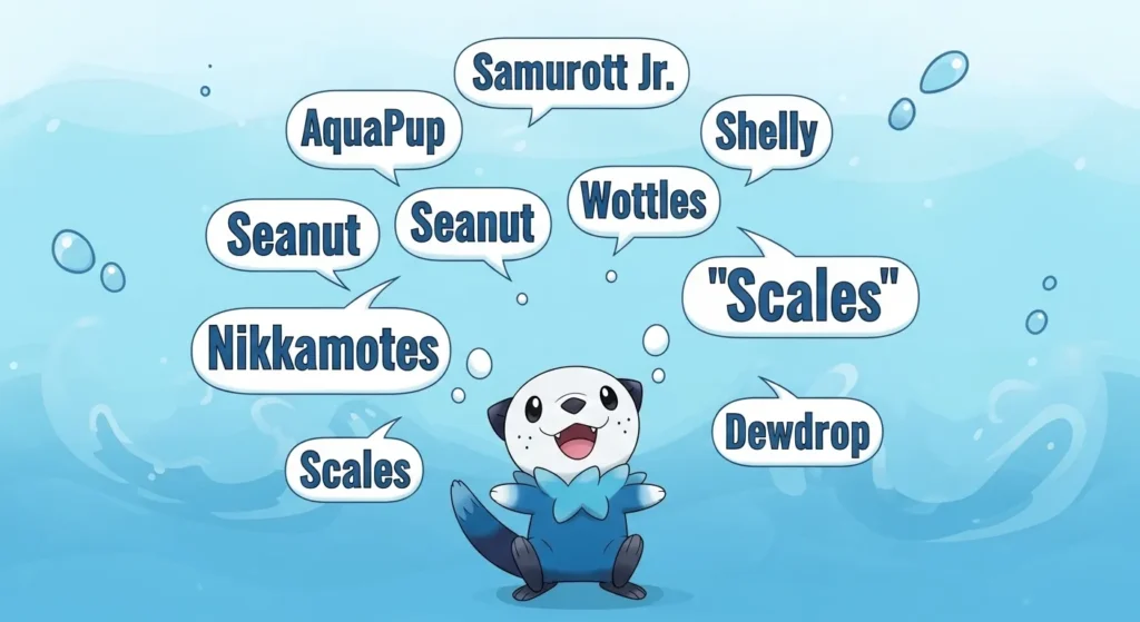Cute Oshawott Nicknames