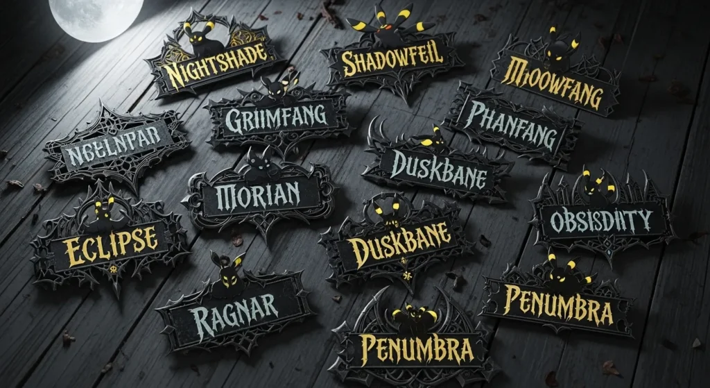 Dark & Spooky Umbreon Nicknames
