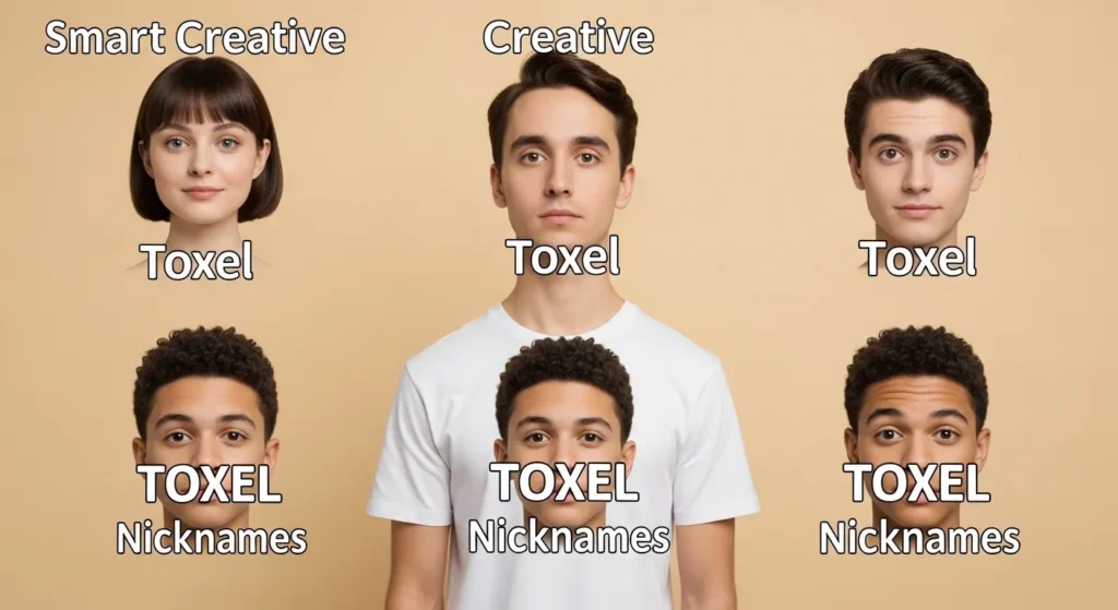 Smart & Creative Toxel Nicknames