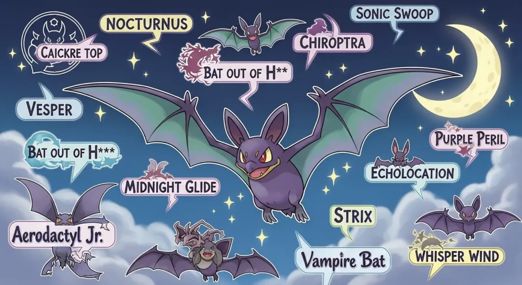 Unique Crobat Nicknames
