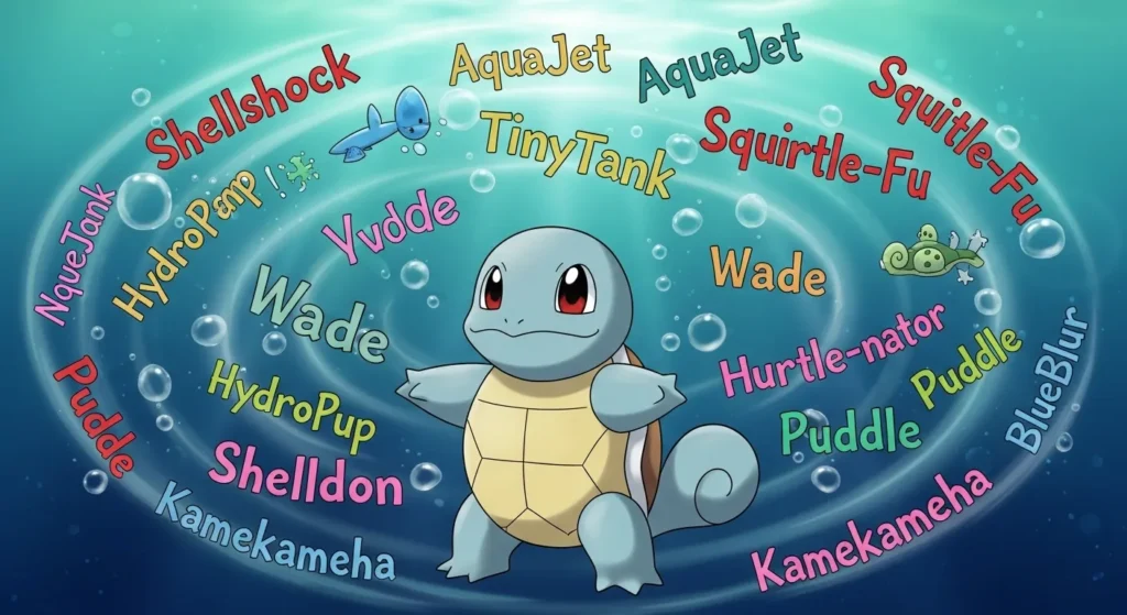 Unique Squirtle Nicknames